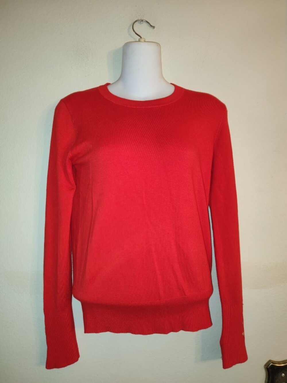 Women's Zara Red Sweater Soft Material Size S